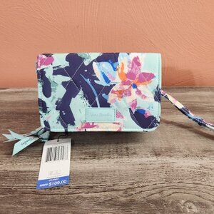 NWT Vera Bradley Ultralight RFID 3-in-1 Crossbody Bag - Floating Blossoms